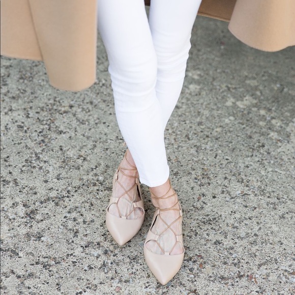 loeffler randall lace up flats